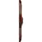 Ekena Millwork Antilles Ceiling Medallion (Fits Canopies up to 6"), 38 1/4"OD x 1 1/2"P, Burnished Mahogany Crackle CM38ANBMC - alternate 4